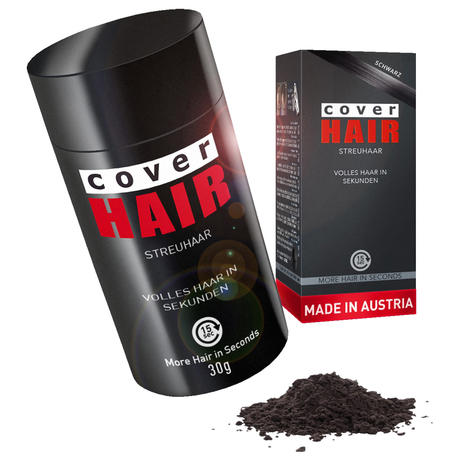 Cover Hair Cheveux à saupoudrer Black, 30 g