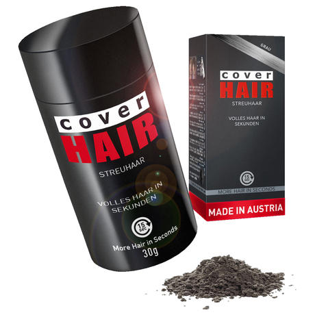 Cover Hair Cheveux à saupoudrer Grey, 30 g