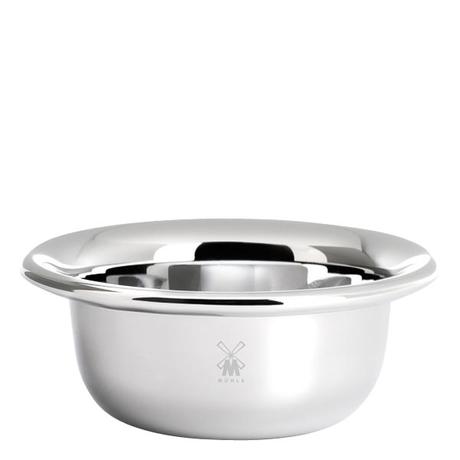MÜHLE Shaving bowl Stainless steel chrome plated