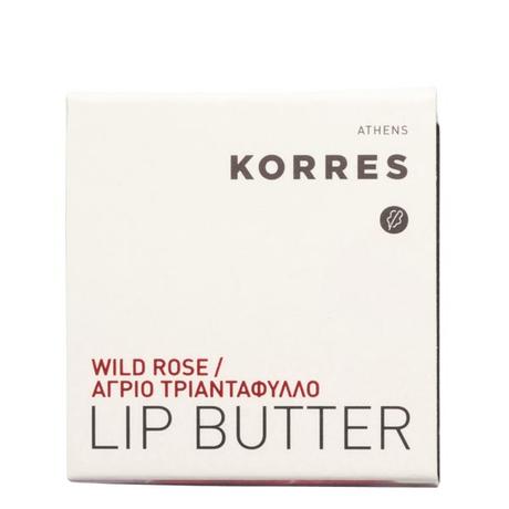 KORRES Lip Butter Rosa silvestre, rojo suave, 6 g