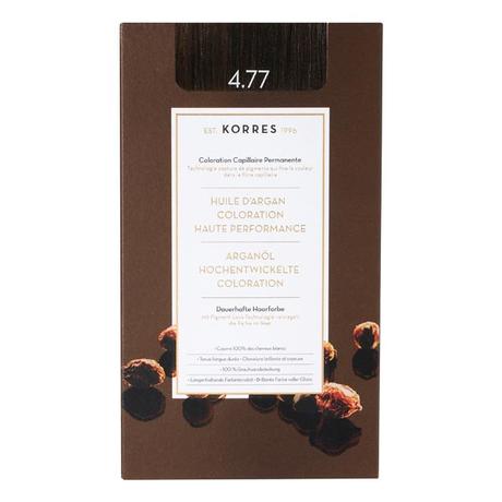 KORRES Coloration avancée de l'huile d'argan 4,77 Chocolat noir
