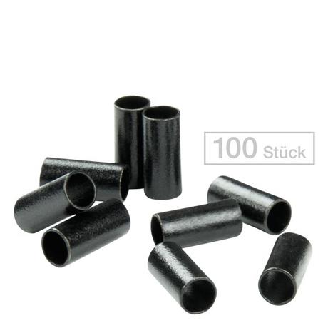 Balmain Micro Rings Schwarz, Pro Packung 100 Stück