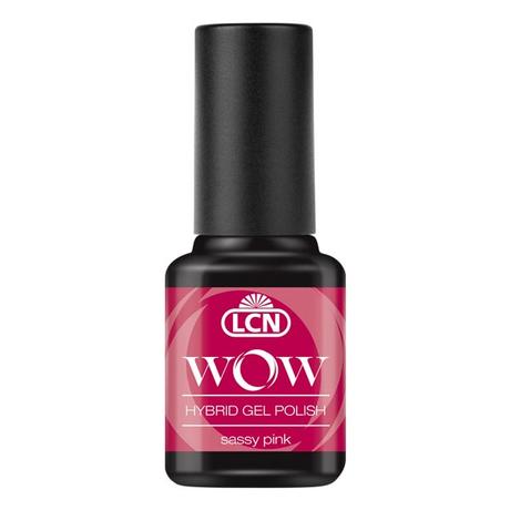 LCN WOW Hybrid Gel Polish Sassy Pink, 8 ml