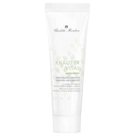 Charlotte Meentzen Kräutervital Masque nettoyant Papaya-Seal Chalk