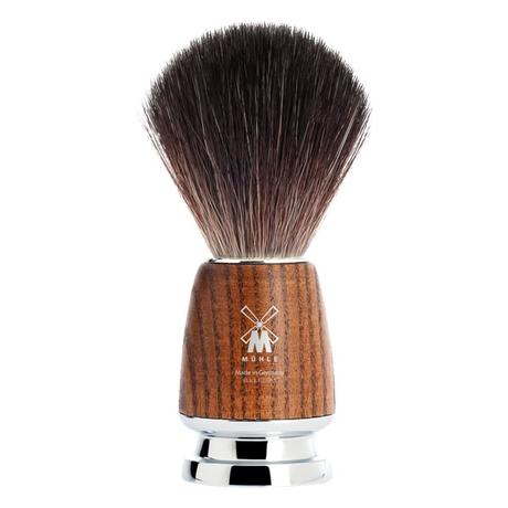 MÜHLE RYTMO Blaireau de rasage Frêne de fibre noire