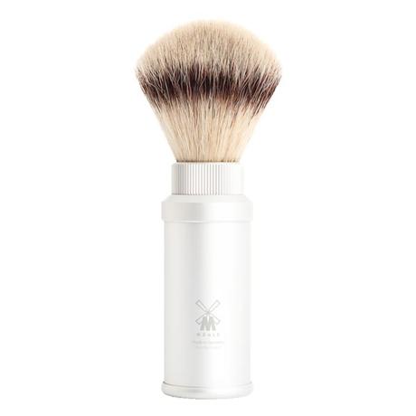 MÜHLE Travel Shaving Brush Silvertip Fibre® Silver