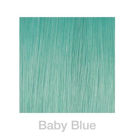 Balmain Fill-In Extensions Straight Fantasy Fiber Hair 45 cm Baby Blue