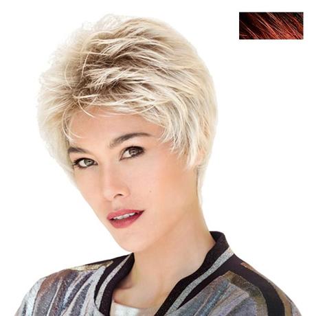Gisela Mayer Parrucca di capelli sintetici Pia Dark-Beaujolais