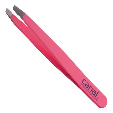 Canal Hair tweezers oblique Pink