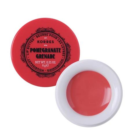 KORRES Lip Butter Pot Pomegranate, 6 g