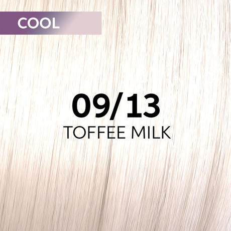 Wella Shinefinity 09/13 Toffee Milk - lichtblond asch-gold 60 ml