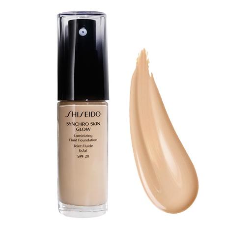 Shiseido Makeup Synchro Skin Glow Luminizing Fluid Foundation SPF 20 Neutral 2, 30 ml