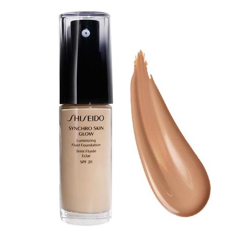 Shiseido Makeup Synchro Skin Glow Luminizing Fluid Foundation SPF 20 Rose 5, 30 ml