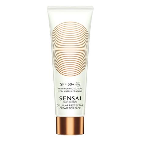 SENSAI SILKY BRONZE Cellular Protective Cream For Face SPF 50+, 50 ml