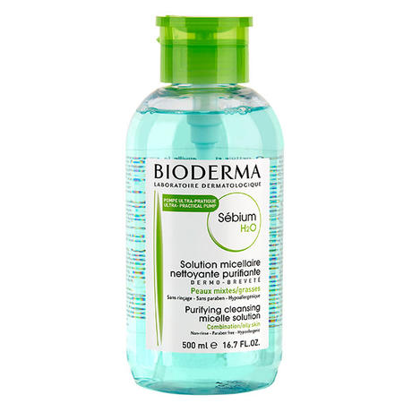 BIODERMA Sébium H2O 500 ml, with pump