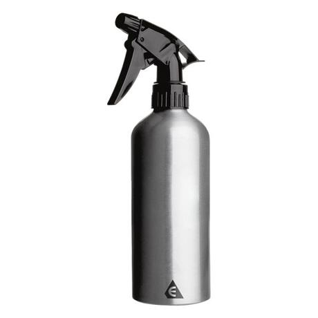 Efalock Botella de spray de aluminio grande plata