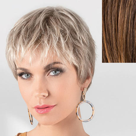 Ellen Wille Hair Society Perruque en cheveux synthétiques Aura mélange de chocolat