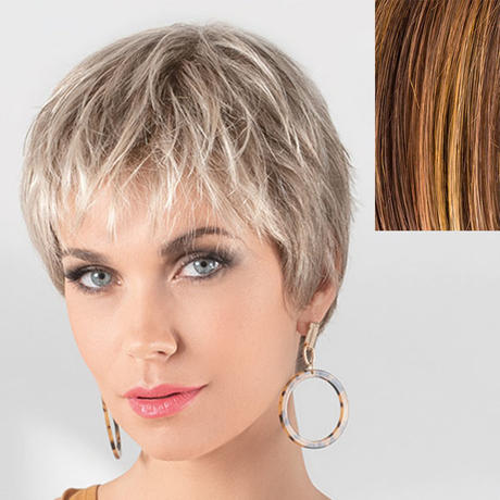 Ellen Wille Hair Society Perruque en cheveux synthétiques Aura mélange de noisettes