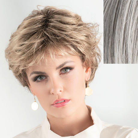 Ellen Wille Hair Society Perruque en cheveux synthétiques Charme darksnow enraciné