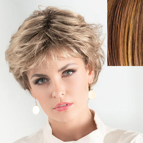 Ellen Wille Hair Society Peluca de pelo artificial Charm mezcla de avellanas
