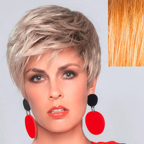 Ellen Wille Perucci Peluca de pelo artificial Punto mezcla de mangos ligeros