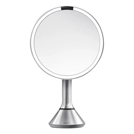 simplehuman Sensor de espejo redondo Acero inoxidable cepillado