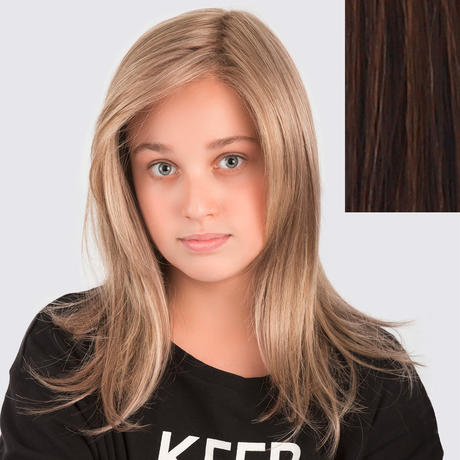 Ellen Wille Power Kids Perruque en cheveux synthétiques Sara darkbrown
