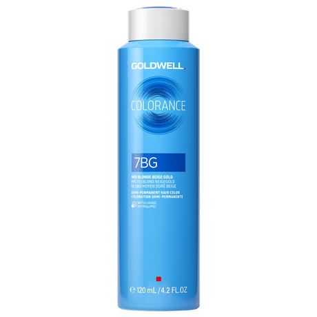 Goldwell Colorance Demi-Permanent Hair Color 7BG Biondo Medio Beige Oro 120 ml