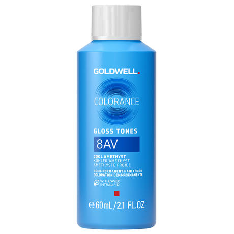 Goldwell Colorance Gloss Tones Demi-Permanent Hair Color 8AV Kühler Amethyst 60 ml