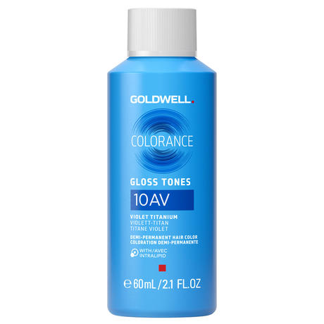 Goldwell Colorance Gloss Tones Demi-Permanent Hair Color 10AV titane violet 60 ml