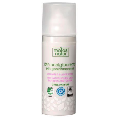 MATAS Natur 24H Gesichtscreme mit Bio-Aloe Vera und Vitamin E