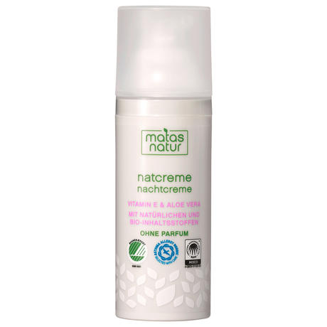 MATAS Natur Nachtcreme mit Bio-Aloe Vera und Vitamin E