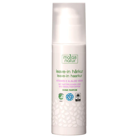 MATAS Natur Traitement capillaire sans rinçage à l'aloe vera bio et à la vitamine E