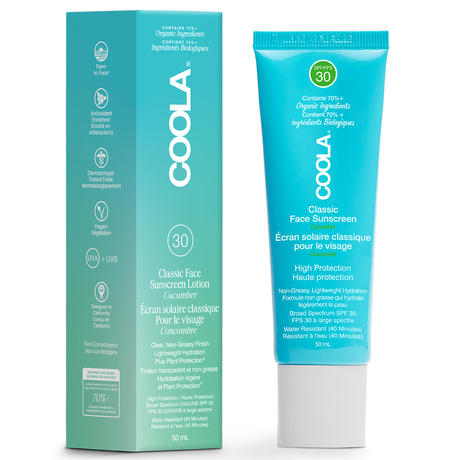 Coola Classic Face Sunscreen Cucumber