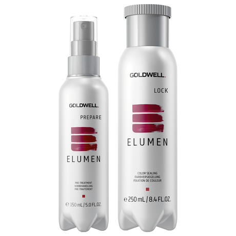 Goldwell Elumen Color Prepare & Lock Set (Prepare 150ml + Lock 250ml)