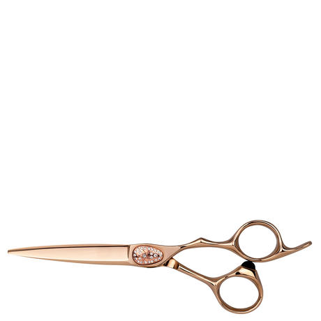 e-kwip + Forbici per capelli in titanio Primus 5,5" pink-gold