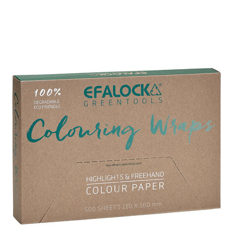 Efalock Greentools Coloring Wraps S - 110 x 160 mm