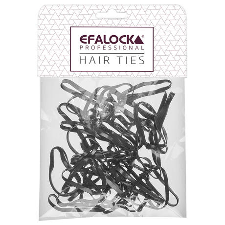 Efalock Rasta hair gum black thick/large