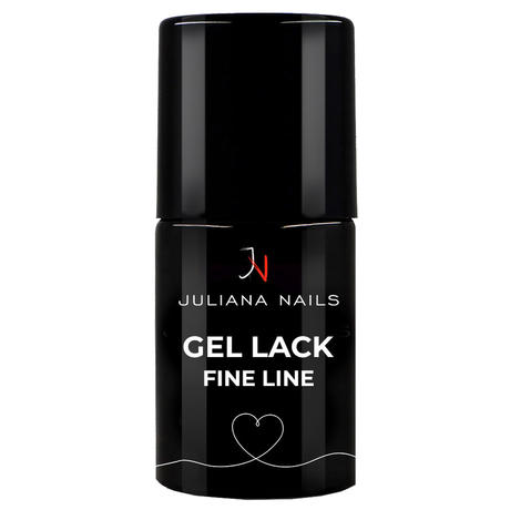 Juliana Nails Gel Lack Fine Line Black 6 ml