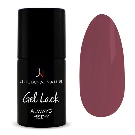 Juliana Nails Gel Lack Nude Always Red-y, Flasche 6 ml