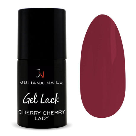 Juliana Nails Gel Lack Cherry Cherry Lady, Flasche 6 ml