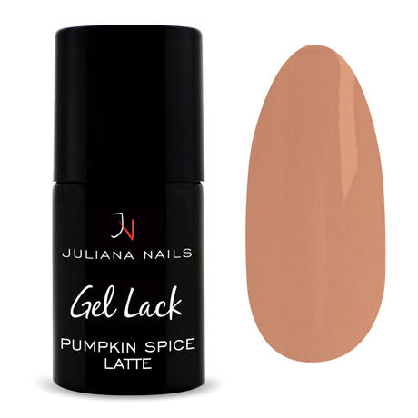 Juliana Nails Gel Lack Nude Pumpkin Spice Latte, bouteille 6 ml