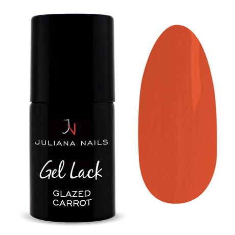 Juliana Nails Gel Lack Glazed Carrot, Flasche 6 ml