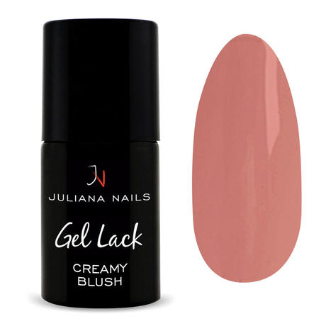 Juliana Nails Gel Lack Nude Creamy Blush, Flasche 6 ml