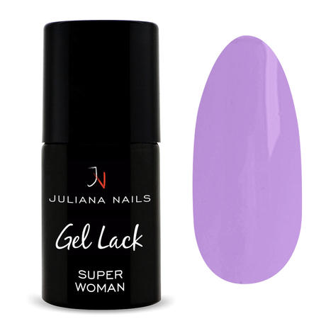 Juliana Nails Gel Lack Super Woman, Flasche 6 ml