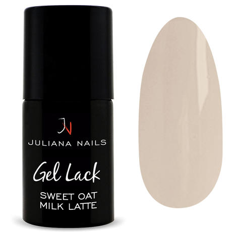 Juliana Nails Gel Lack Nude Sweet Oat Milk Latte, Flasche 6 ml