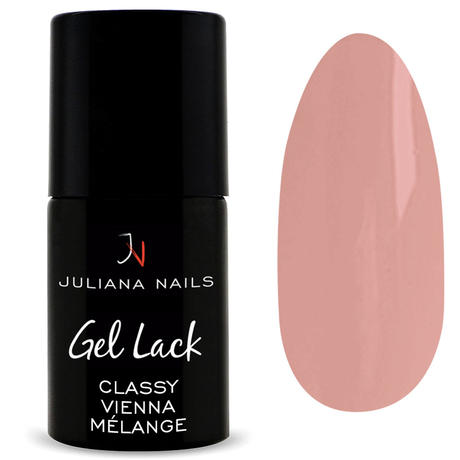 Juliana Nails Gel Lack Nude Classy Vienna Mélange, Flasche 6 ml