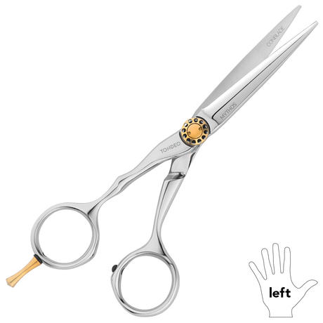 Tondeo Premium Haarschere Mythos Offset Conblade Left