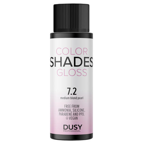 dusy professional Color Shades Gloss 7.2 Biondo medio perlato 60 ml