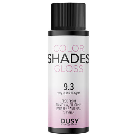 dusy professional Color Shades Gloss 9.3 Rubio Claro Oro 60 ml
